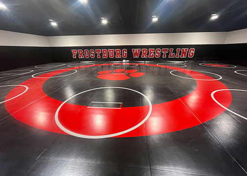 wrestling room